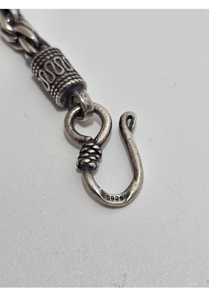 Zincir Motifli 925 Ayar Gümüş Kolye 4,5mm 45,05 Gram indirimleri