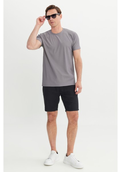 Slim Fit Dar Kesim Bisiklet Yaka Esnek Tişört fiyatları