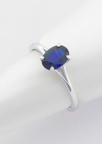 Tanzanite Oval Tektaş Yüzük fırsatları