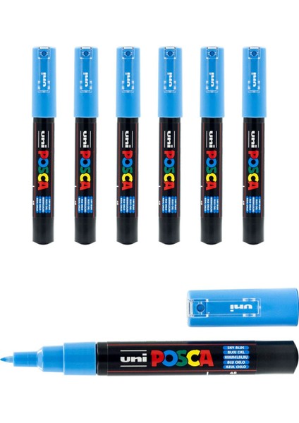 Posca Pc-1m 6'lı Kalem Seti
