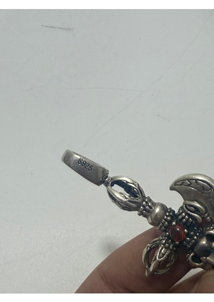 Mırzak Motifli 925 Ayar Gümüş Kolye Ucu 25,3 Gram indirimleri