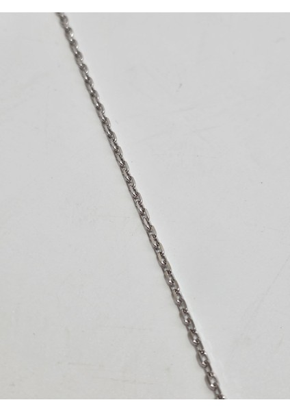 Zincir Motifli 925 Ayar Gümüş Kolye 2mm 6,80 Gram modelleri