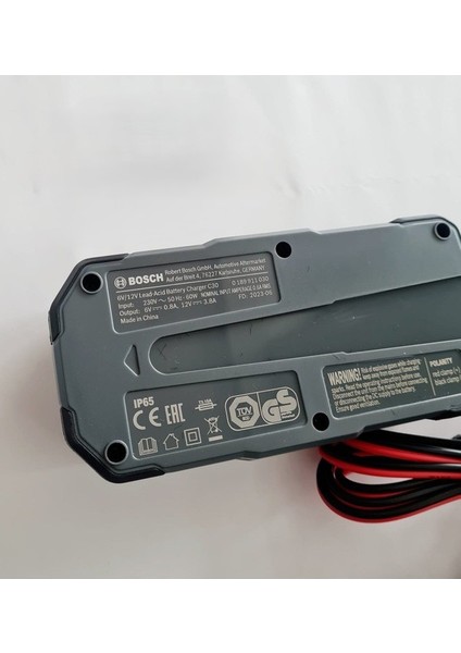 Akü Şarj Cihazı Bosch - 6V 12V Motosiklet Araba Agm Pil Akü