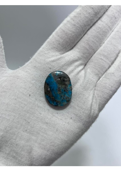 Okyanus Temalı Doğal Kabaşon Firuze Taşı 46,9 Karat - Turkuaz Taşı 9,39 Gram fiyatları