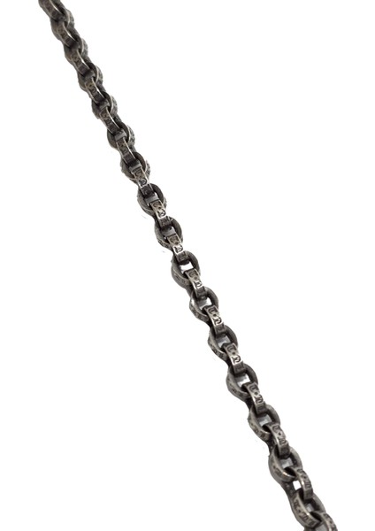 Zincir Motifli 925 Ayar Gümüş Kolye 4,5mm 46,35 Gram