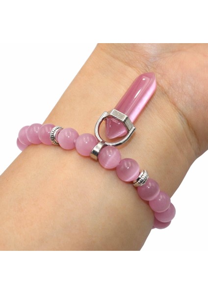 Ametist Doğal Taş Altıgen Sütun Bilezik Erkek Kadın Lapis Lazuli Akik Kaplan Gözü Kedi Gözü Taş Boncuk Yoga Bileklik Takı (Yurt Dışından) modelleri