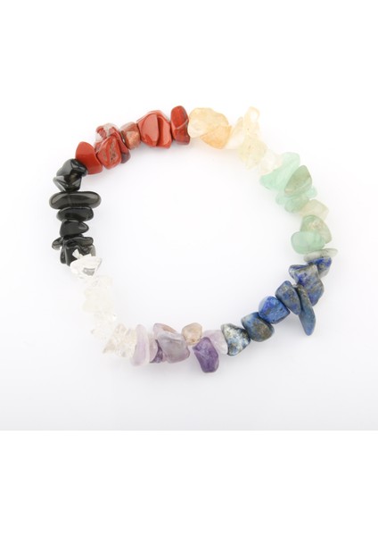 Kuvars Temizle Doğal Taş Akik Bilezik Ametist Kristal Çakıl Esnek Bilezik Kızlar Için Reiki Şifa Hediyesi 19CM (Yurt Dışından) fiyatları