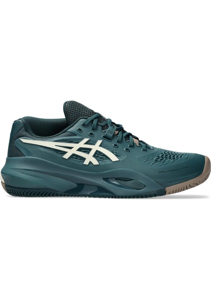 Gel-Resolution x Clay Erkek Yeşil Tenis Ayakkabısı 1041A485-300