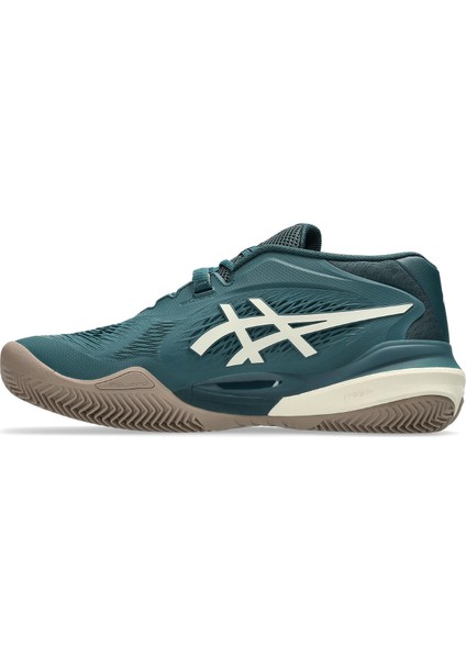 Gel-Resolution x Clay Erkek Yeşil Tenis Ayakkabısı 1041A485-300