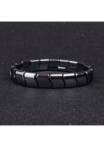 Enerji Bilezikler Doğa Yüksek Parlatma Hematit Manyetik Bileklikler Kadınlar ve Erkekler Için Yeni Pozitif Enerji Takıları (Yurt Dışından) fırsatları