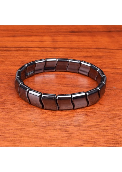 Enerji Bilezikler Doğa Yüksek Parlatma Hematit Manyetik Bileklikler Kadınlar ve Erkekler Için Yeni Pozitif Enerji Takıları (Yurt Dışından) indirimleri