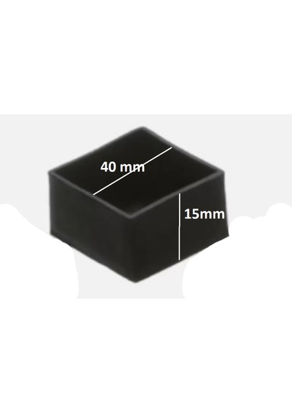 Adilon Tapa, Plastik Sandalye, Profil Tapası 40MM x 40MM Dış 10 Adet fiyatları
