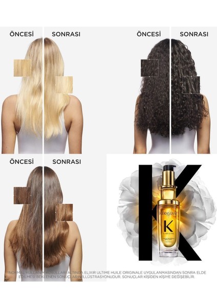 Elixir Saç Bakım Yağı 75 ml Yağ