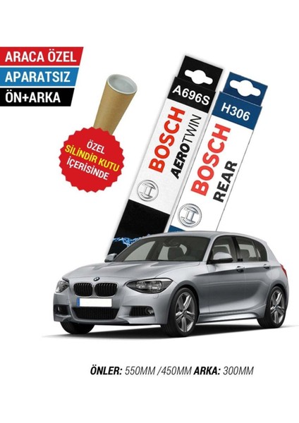 Bmw F20-F21 Ön Arka Silecek Seti (2012-2019) Bosch Aerotwin