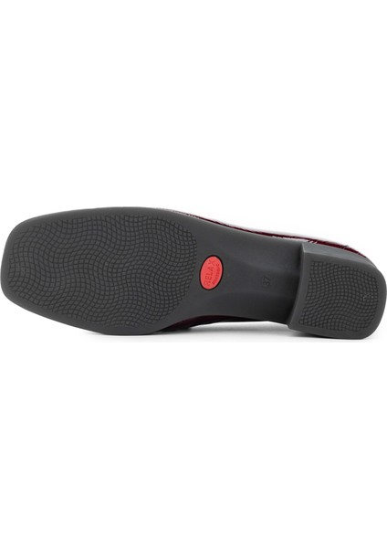 Kadın Bordo Comfort Ayakkabı 611 E3607-03 Bn Ayk SK24/25 Bordo fırsatları