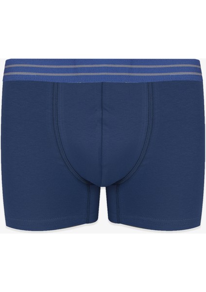 Erkek 2'li Pamuklu Likralı Boxer