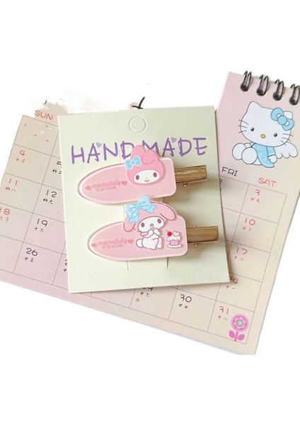 Şeker Rengi Sanrio Ördek Gagası Klipsli Saç Tokası (Yurt Dışından)
