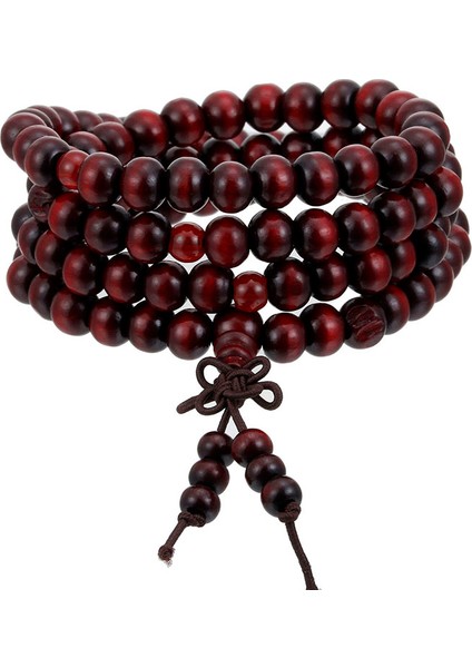 Siyah Doğal Sandal Ağacı Budist Buddha Meditasyon Ahşap Tesbih Bilezik Bileklik Kadın Erkek Takı 108 Boncuk Bijuteri (Yurt Dışından) fiyatları
