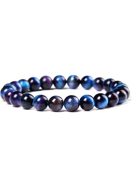 19CM Tarzı No.28 Beden Yeni Doğal Obsidyen Hematit Kaplan Gözü Boncuklu Bilezik Erkekler Için Manyetik Sağlık Koruma Kadınlar Ruh Takı Pulsera Hombre (Yurt Dışından)