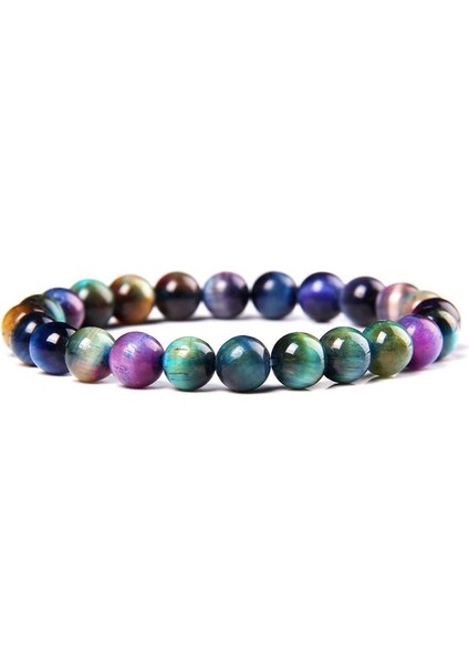 19CM Tarzı No.29 Beden Yeni Doğal Obsidyen Hematit Kaplan Gözü Boncuklu Bilezik Erkekler Için Manyetik Sağlık Koruma Kadınlar Ruh Takı Pulsera Hombre (Yurt Dışından)