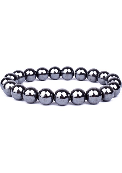 8mm Tarzı No.10 Boyutu Doğal Kaplan Gözü Obsidiyen Hematit Boncuklu Bileklik Erkekler Manyetik Sağlık Koruma Denge Bileklik Kadınlar Şifa Ruh Takı (Yurt Dışından) fiyatları