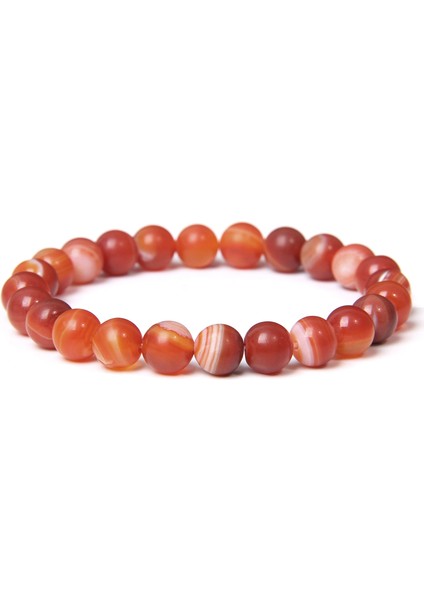 17CM Tarzı 26MAT Akik Kadınlar ve Erkekler Için Doğal Taş Boncuklu Bilezik 8mm Boncuklu Lava Agates Kuvars Çakra Yoga Bilezikleri Kadınlar Için Takı Hediye (Yurt Dışından)