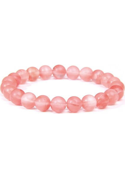 6 mm Stil Karpuz Taşı El Yapımı Esnek Bileklik Erkek mm Doğal Siyah Agat Lav Taşı Boncuk Bileklik Kadınlar Reiki Çakra Pulsera Takı (Yurt Dışından)