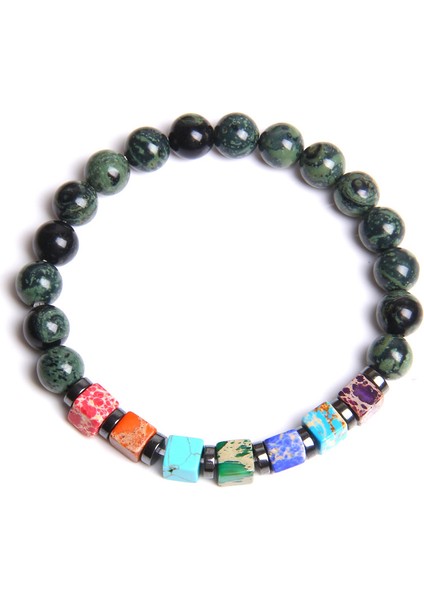 17CM Tarzı FD1488 Erkekler Için Doğal 8mm Çakra Taş Boncuklu Siyah Oniks Bileklik Kadınlar Için Reiki Dua Sağlık Denge Bileklik Takı (Yurt Dışından) fırsatları