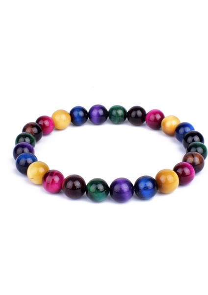 6mm Boncuk Stili Renkli Doğal Morganit Taş Bilezik Kadınlar Için Moda Çok Renkli Taş Bilezik Takı Pulsera Enerji Reiki Kristal Yoga Bileziği (Yurt Dışından)