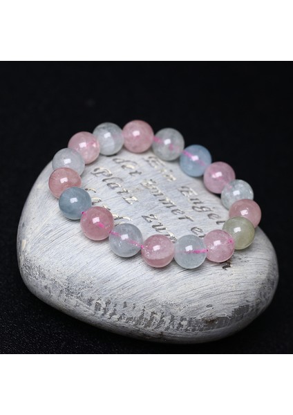 6mm Boncuk Stili Renkli Doğal Morganit Taş Bilezik Kadınlar Için Moda Çok Renkli Taş Bilezik Takı Pulsera Enerji Reiki Kristal Yoga Bileziği (Yurt Dışından) fiyatları