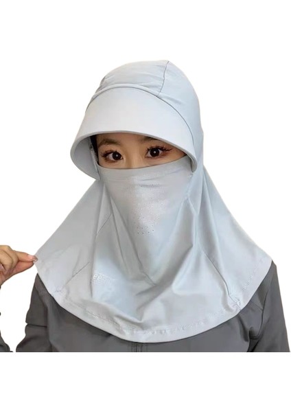 Güneş Koruma Şapkası Yüz Maskesi (Yurt Dışından)