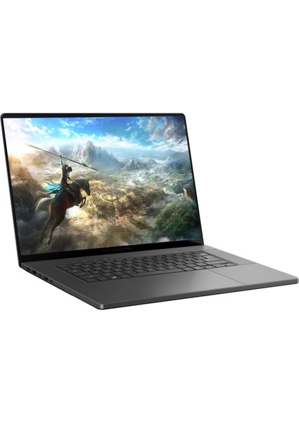Rog Zephyrus G16 GU605CW Intel Core Ultra 9 285H AI 32GB 512GB SSD RTX5080-16GB 120W Freedos 16" OLED 2.5k 240Hz 0.2Ms 550 Nits WQXGA (2560 x 1600) Taşınabilir Bilgisayar WQR160102+ZETTAÇANTA