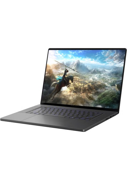 Rog Zephyrus G16 GU605CW Intel Core Ultra 9 285H AI 32GB 1tb SSD RTX5080-16GB 120W Freedos 16" OLED 2.5k 240Hz 0.2Ms 550 Nits WQXGA (2560 x 1600) Taşınabilir Bilgisayar WQR160103+ZETTAÇANTA