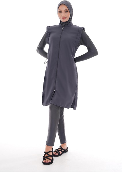 Tam Kapalı Tesettür Mayo 2511 Bahar Gri fiyatları