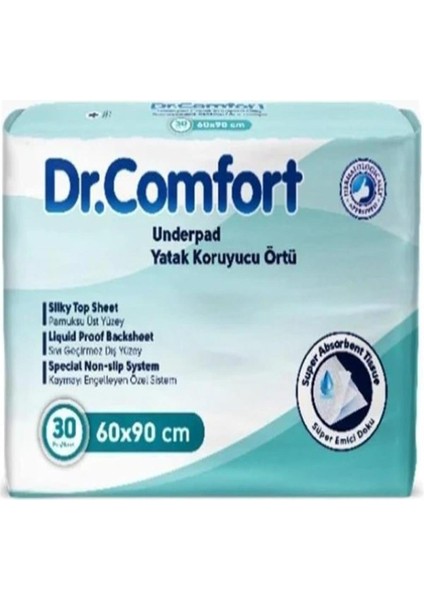 Dr. Comfort Yatak Koruyucu Örtü 60*90 30 Lu