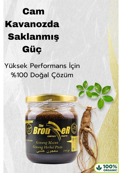 The Brouzzer 240g Bitkisel Macun – Geleneksel Formül, Doğal İçerik, Özel Seri