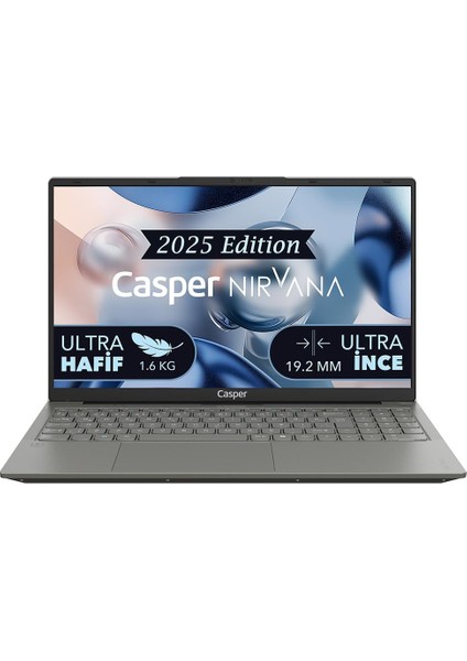 Nirvana X600 13.nesil Core I7 13620H-16GB-1TB SSD-15.6INC-W11