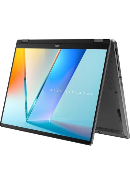 Vivobook 14 Flip OLED 2.nesil Core Ultra 5 226V-16GB-512GB SSD-14"-Windows 11 Taşınabilir bilgisayar