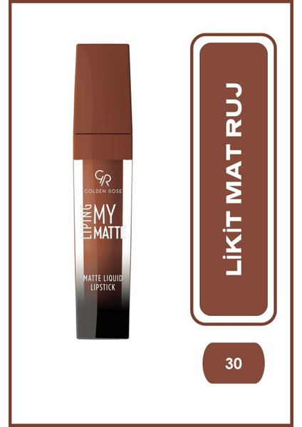 Liping My Matte - 30 - Likit Mat Ruj