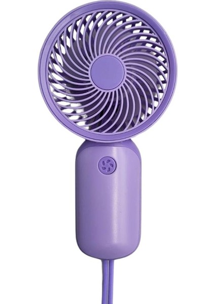 Mini El Fanı Taşınabilir Serinletici Şarjlı Vantilatör Tek Kademeli Hız ayarı YM88151