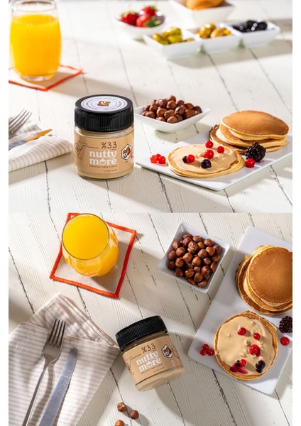 750 gr & Nutty More %33 Fındık Parçacıklı Fındık Ezmesi 200 gr modelleri