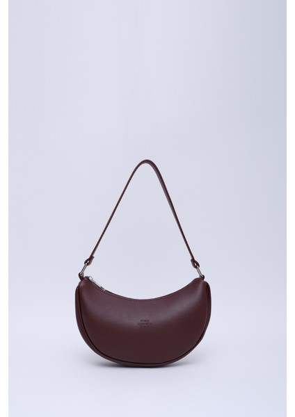Bordo SHK26 Tek Bölmeli Suni Deri El ve Omuz Çantası U:12 E:26 G:6 cm