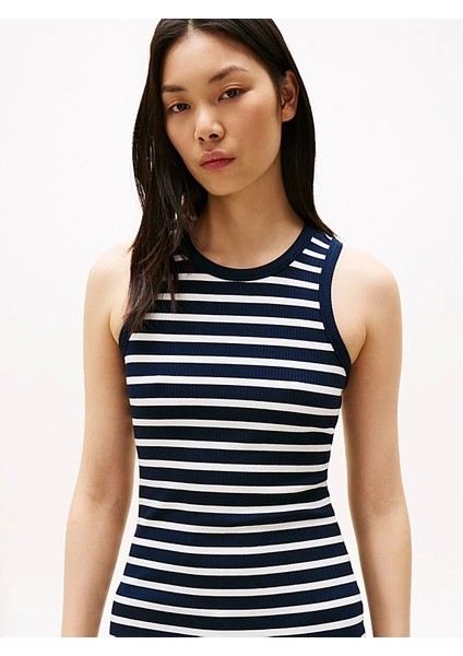 Slım 5x2 Rıb Mıdı Dress Ns indirimleri