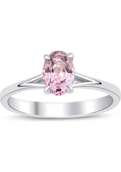 Spinel Oval Tektaş Yüzük
