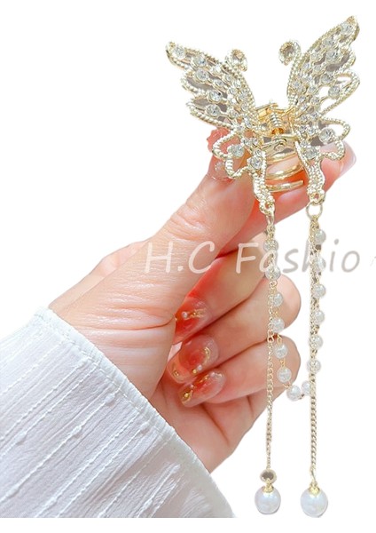 Bükülmüş Klips Başın Arkası Plaka Saç Tek Klips (Yurt Dışından)