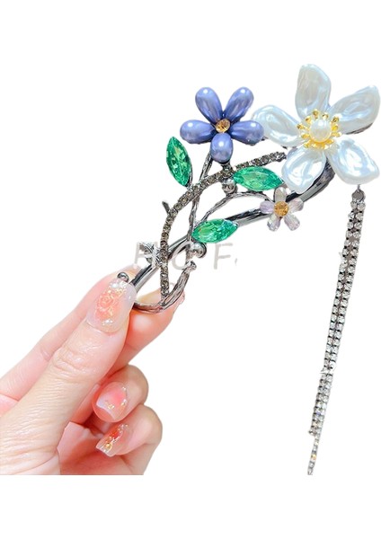 Bükülmüş Klips Başın Arkası Plaka Saç Tek Klips (Yurt Dışından)