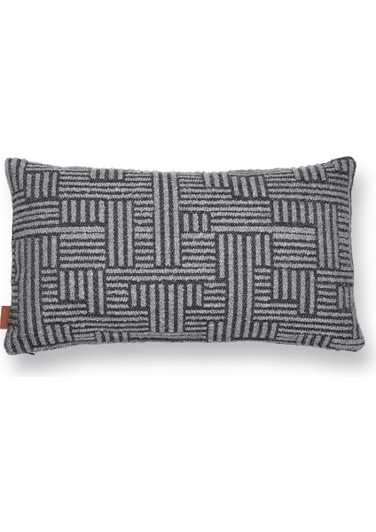 Abby Bukle Etro Desen 35*65 Kırlent Gri fırsatları