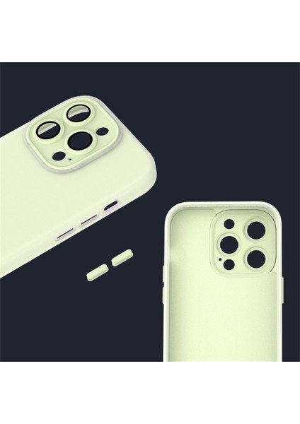iPhone 14 Pro Max Için Temperli Cam Lensli Film-Mavi Kapaklı Sıvı Silikon Telefon Kabuğu (Yurt Dışından) fırsatları