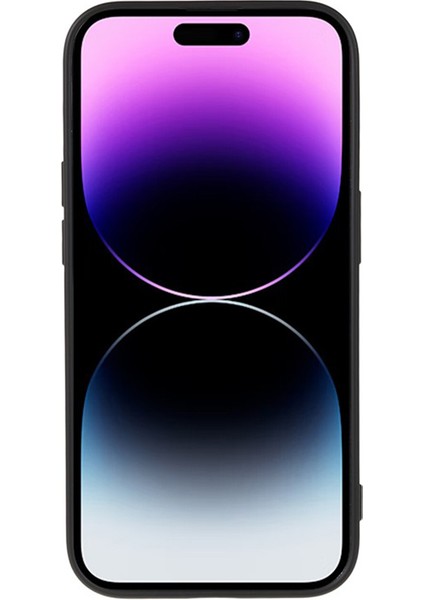 Wanlonfeng Rb2 Serisi iPhone 15 Pro Max Darbeye Dayanıklı Kılıf Tpu Telefon Kapağı Ekran Filmi-Siyah (Yurt Dışından)