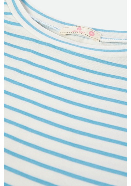 Kadın Baby Ovelok Detaylı Şortlu Pijama Takımı